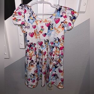 EUC girls 4T Bluey Dress